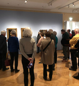 Sinebrychoffin taidemuseo 24.3.2022 - "Linné ja pieni pala paratiisia"-näyttelyvierailu.