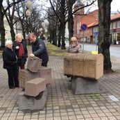 Ystävien retkellä Kotkaan.