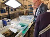 Kokoelmakeskuksen vierailulta Vantaalla 22.3.2024. Kuva: Matti Heimonen