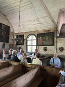 Karunan kirkko sisältäpäin.