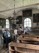 Karunan kirkko sisältäpäin.